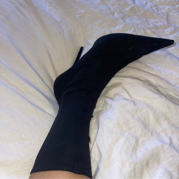 Balenciaga Black Heeled Boots with Stiletto Heel - Picture 16 of 16